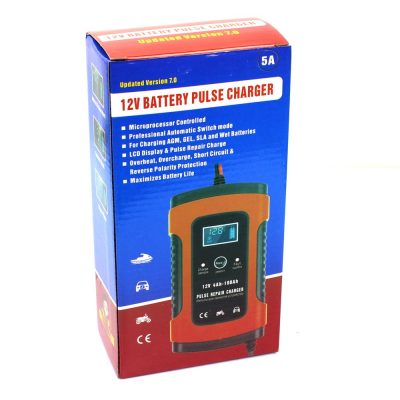 Cargador de baterías FOXSUR 12V. 5A 11 Cargador de baterías FOXSUR 12V. 5A - Imagen 6
