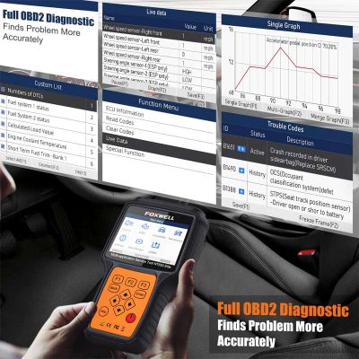 Escáner OBD2 FOXWELL NT650 Elite 7 Escáner OBD2 FOXWELL NT650 Elite - Imagen 3