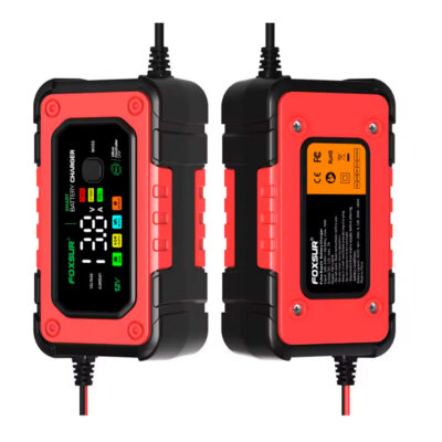 Cargador de baterías FOXSUR 12v 7A Smart 5 Cargador de baterías FOXSUR 12v 7A Smart - Imagen 3
